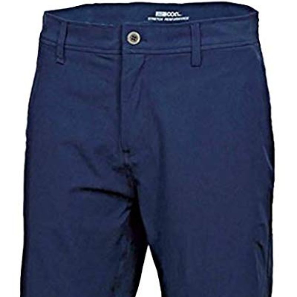 Men's 32 DEGREES Cool Stretch Performance Short - Waist: 40, Color: NAVY MELANGE